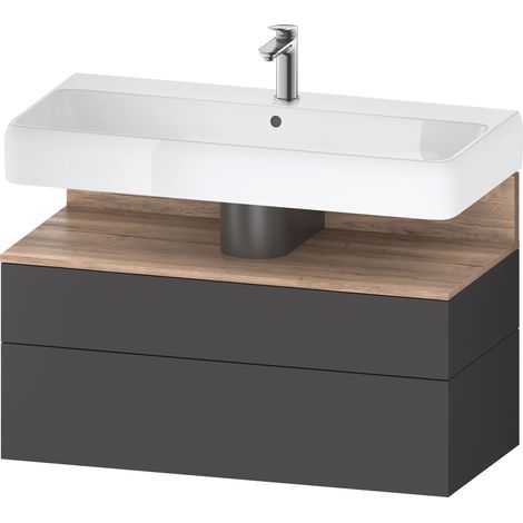 Duravit Collection One Meuble sous-lavabo, 1 tiroir et 1