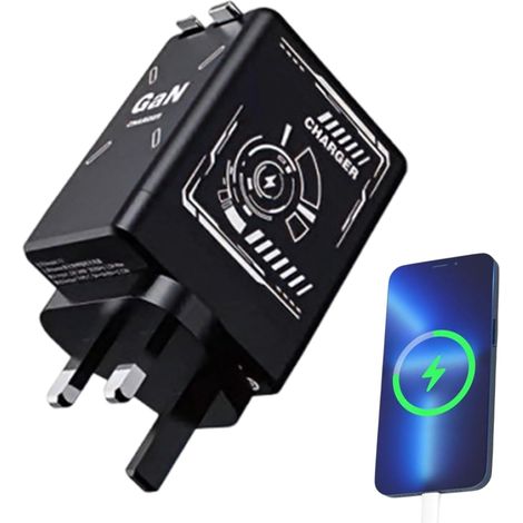 Rapide USB C Double Port pour Charge Ordinateur Portable (1/5)