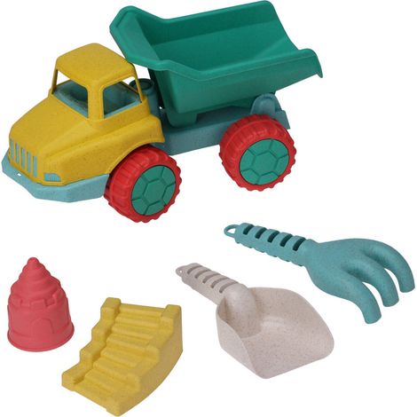 Sandkastenspielzeug mit Auto, 5-teiliges Set