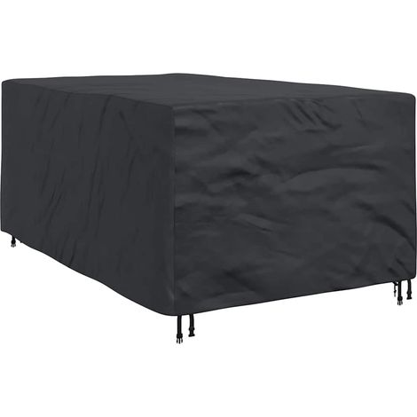 Housse pour mobilier d'extérieur Noir 143 x 225 x 90 cm 420D CFW57551 (1/4)