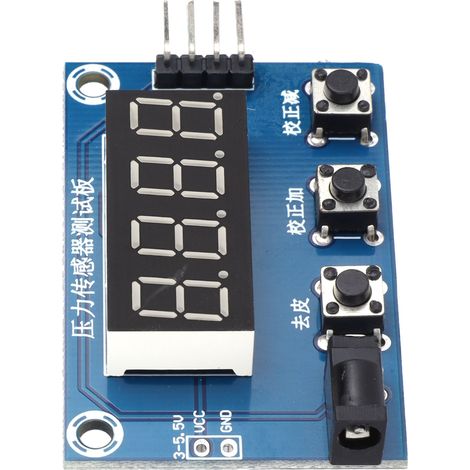 Gewichtssensormodul mit digitaler LED-Anzeige, präziser Wiegesensorplatine und Chip-Zubehör (1/5)