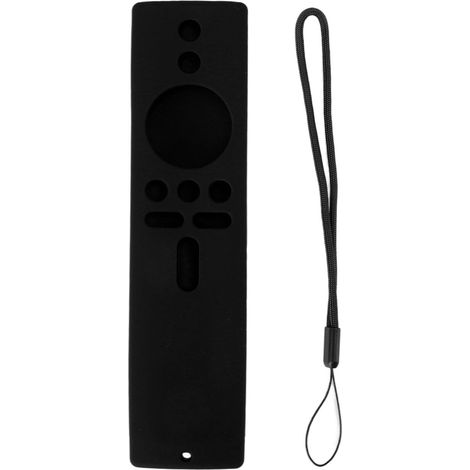 Funda protectora de silicona antideslizante para el mando a distancia de Xiaomi Mi Box S y Xiaomi Mi TV Stick (negra)