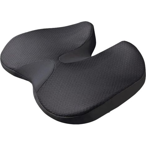Coussin orthopédique en mousse à mémoire de forme, coussin pour la prostate, le coccyx, la sciatique, dossier confortable, chaise, 45 x 35 x 5 cm (1/5)