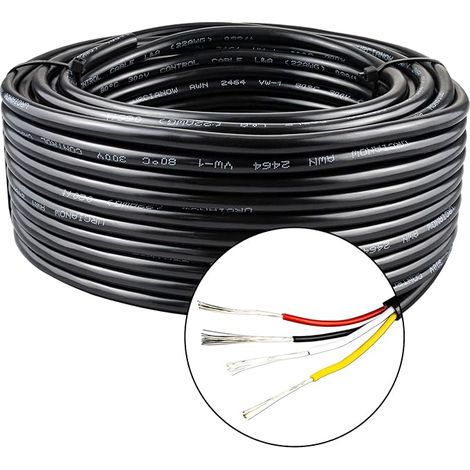 Cable 22 AWG 4 Core 0.3mm² (1/5)