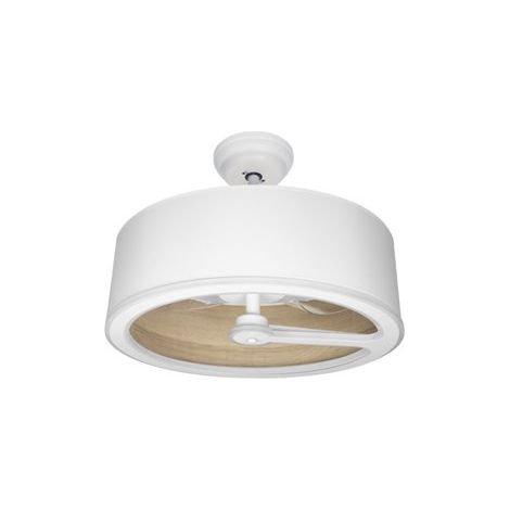 FABRILAMP Ventilator Dc Tatiana 110w Weiß/Mad.Clear 3 Flügel 62d 3000-4000-6000k 9350lm Fernbedienung, Speicher, Zeitschaltuhr (1/3)