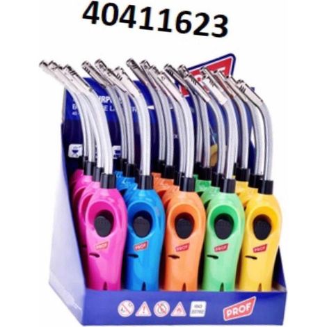 Trade Shop - SET 20 STK. GASANZÜNDER FLEXIBLE ANZÜNDER 26CM NACHFÜLLBAR 40411623 -