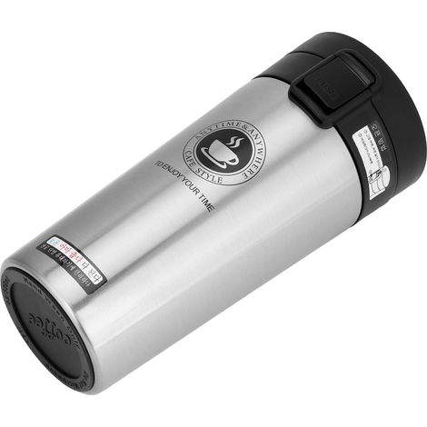 380-ml-Kaffeebecher mit integriertem Filter, tragbare, isolierte Wasserflasche für Zuhause, Büro und Reisen (1/5)