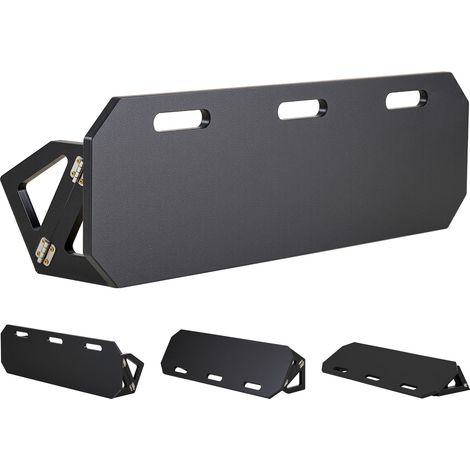 VEVOR Fußball Rebound Board 100 x 30 cm, Prellwand Brett Tragbar mit 3 Verstellbaren Winkeln Bodenanker, Fußballprellwand aus HDPE, Balltrainingsgerät für Pass- und Reaktionsübungen Kickback-Trainer (1/5)