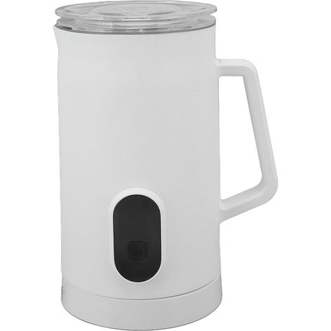 Automatischer 4-in-1-Milchaufschäumer für heiße und kalte Getränke, elektrischer Milchaufschäumer für Latte Macchiato, Cappuccino und Latte Macchiato, EU-Stecker 220–240 V (1/5)