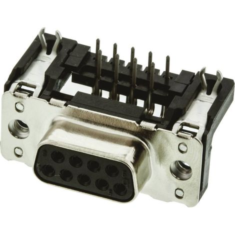 Harting 09 66 152 6612 Connettore femmina SUB-D 90 ° Numero Poli (num): 9 A saldare 1 pz. (1/3)