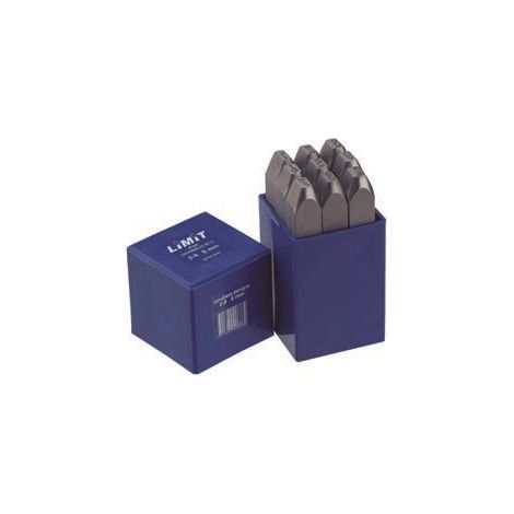 Punzones de números para acero y metal de baja presión. Altura de números 6mm LIMIT 244350500