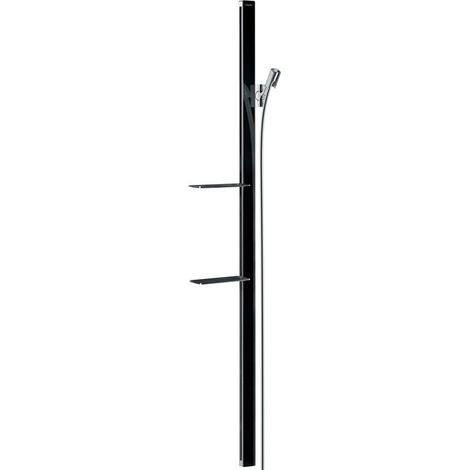 Hansgrohe 27645600 UNICA asta doccia E 150 cm, con flessibile doccia, finitura cromo e nero | Prezzi e offerte su Tavolla.com