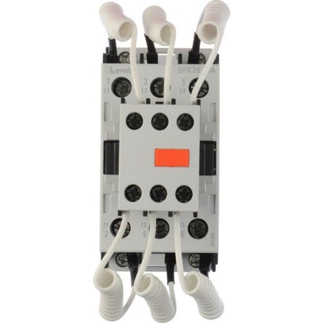 Contacteur pour la commutation de batteries de condensateurs 3P 20 kvar 230 V CA BFK2600A230