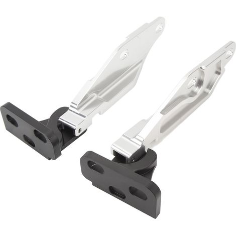 Hood Hinge Latch Billet Aluminium Capot Loquet pour Honda Civic EK 1996-2000 (1/5)
