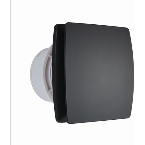 Leiser Badventilator mit Feuchtigkeitssensor + Timer ergowave AIR black