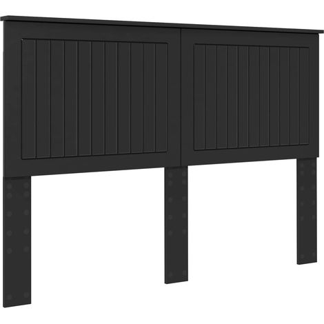 Tête de lit Chêne noir 140 cm Bois d'ingénierie vidaXL