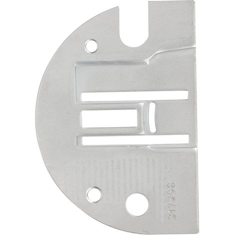 Plaque à aiguille pour surjeteuse domestique, accessoire de couture de rechange 317399 (1/5)