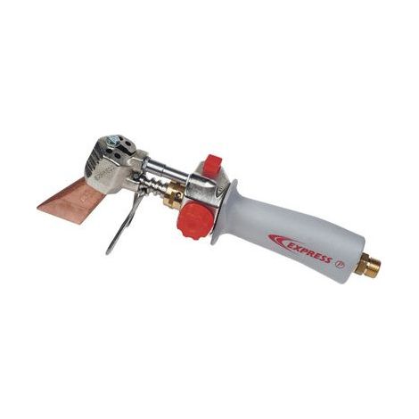 Guilbert Express – Fer à souder piezo 235g – Panne orientable 0° à 360° – Température 600°C – Corps en fonte aciérée anti-corrosion (1/2)
