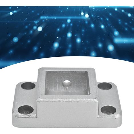 Connecteur à base fixe bidirectionnel à profilé en aluminium carré 4040 (1/5)