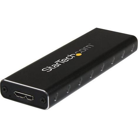 StarTech.com SM2NGFFMBU33 Boîtier de disques de stockage Enceinte ssd (1/4)