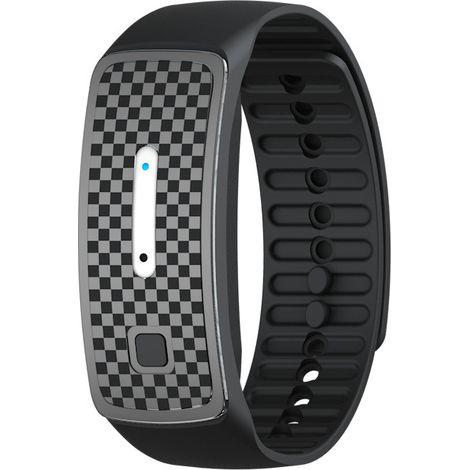 Bracelet Insectifuge Rechargeble,(Noir)Bandes de Moustique,Anti Bracelet de Moustique pour des Activités en Plein Air D'adultes D'enfants (1/5)