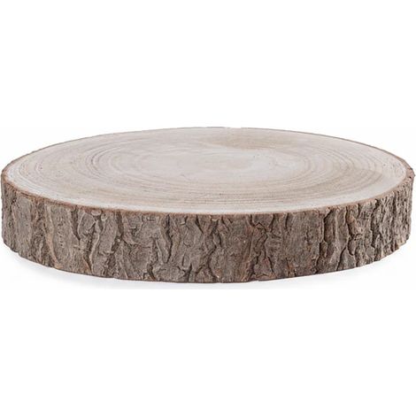 Piatto Decor Marvin Legno To D23x3H