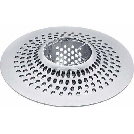 Filtre à cheveux pour baignoire et douche en acier inoxydable (1/5)