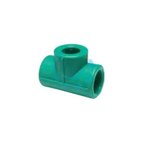 RACCORDO A T RIDOTTO IN PPR PN25 - ø mm.25x20x25