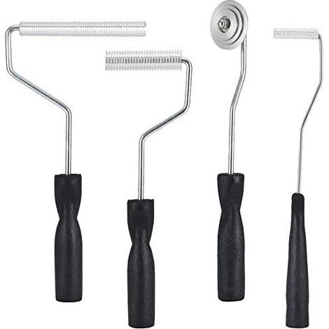 Kit de 4 rouleaux en fibre de verre pour réparation de baignoire, douche, baignoire, bateau, résine de plastification