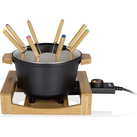 Princess 173025 Fondue Pure Negro 1.5 L 8 Personas (1/4)