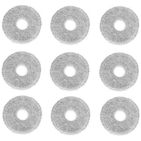 LAN-Packung mit 9 Reinigungstüchern für Dreame L40S Pro Ultra / X50 Ultra / L50 Pro Ultra Staubsauger (1/5)