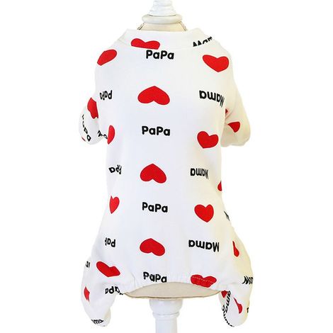 Pyjamas pour petits chiens, pyjamas pour chihuahuas, vêtements pour chiots, pyjamas extra-petits pour chiots, grenouillères douces pour animaux, vêtements pour chiens (chihuahua, yorkshire, chat de pe (1/5)