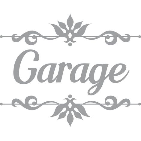 Sticker décoratif de porte Garage (1/2)