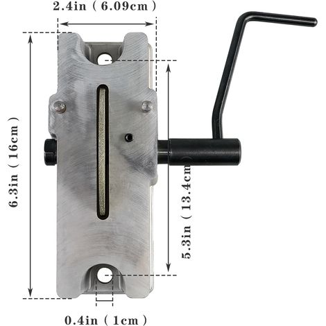 66785 66786 Piston ring grinding machine, hand-cranked filter, manual crank, 120 grit grinding wheel (1/4)