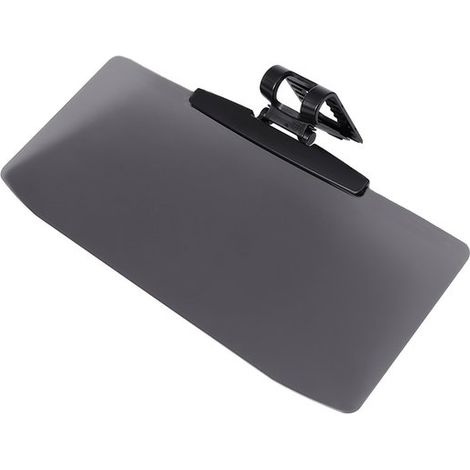 Pare, soleil de voiture, Pare, soleil anti, Pare, soleil de voiture réglable, Pare, soleil anti, éblouissement à clipser, Negro, 14,5 x 32 cm (1/5)