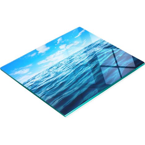 Planche décorative multifonctionnelle pour cuisine, trempée à l'eau de mer, 60 x 52 cm (1/5)