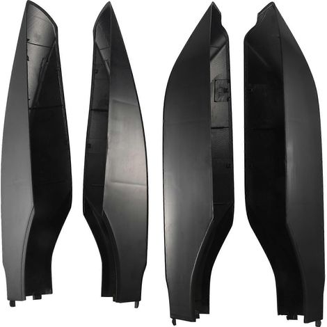 4 Coques Extrémités de Rail de Toit pour Prado FJ150 10-19, Embouts de Barres de Toit, Pièces de Remplacement, Noir, Lot de 4 (1/5)