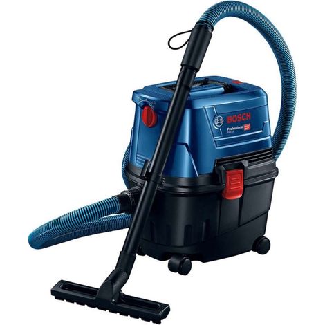 Bosch – Aspirateur industriel 1100 W pour aspiration sèche et liquide – Système de nettoyage semi-automatique – Volume 15 L – 6019E5000 (1/4)