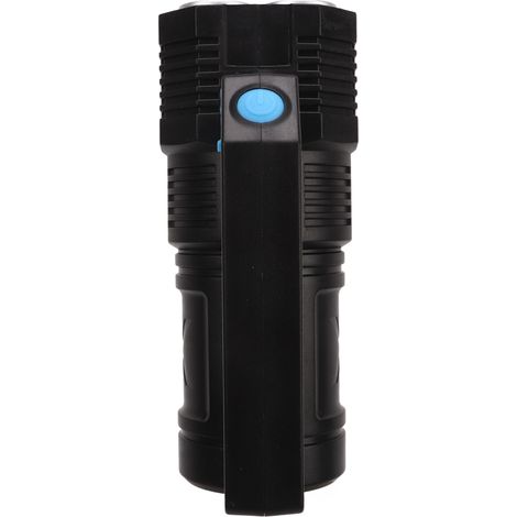 Lampe torche à 4 modes, étanche IPX4, en alliage d'aluminium, lampe de recherche portative pour l'extérieur (1/5)