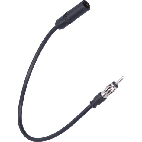 Tragbares Universal-FM-Radioantennenkabel für Auto – Schwarz