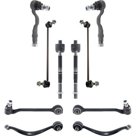 KIT BRACCIO OSCILLANTE 8 PEZZI COMPATIBILE CON BMW X4 (F26) xDrive 20 d 04.2014 - 03.201 / Kit Sospensione Completo OE/OEM / Bracci Oscillanti + Testine Sterzo / Sostituzione Diretta OEM