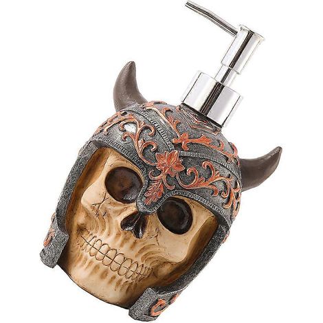 Bouteille de salle de bain multicolore, décorations d'Halloween, distributeur en résine, flacon hermétique, lot de 1 (1/5)
