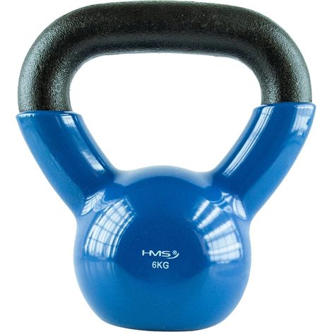 6 kg Gusseisen-Kettlebell - Blau (1/5)