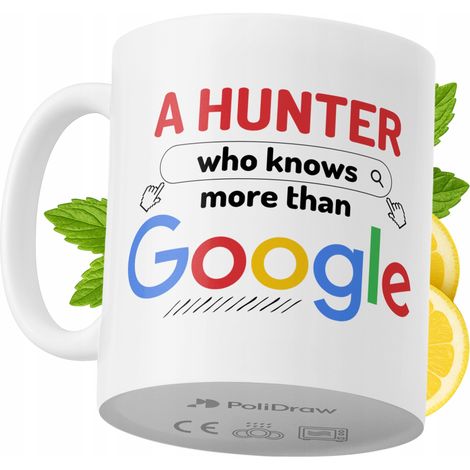 Mug humoristique pour chasseur, avec un texte amusant et un design graphique original. Idéal pour les anniversaires, les fêtes et les occasions spéciales. Mug premium pour la maison, le bureau et le t (1/5)