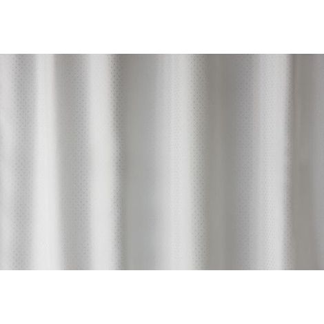 Cortina de ducha Hewi SERIE 801 Dekor uni blanco 850mm