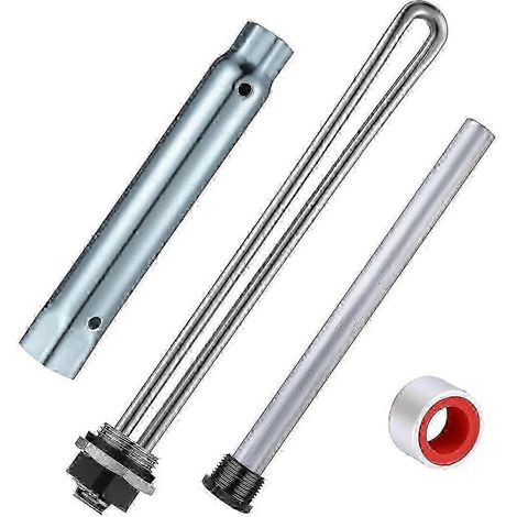 L'élément chauffant du chauffe-eau pour camping-car se compose d'une tige d'anode et d'un élément chauffant électrique, compatible avec les chauffe-eau pour camping-cars. (1/5)