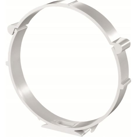 Support pour conduits ronds Ø 150 blanc VENTS 699 (1/4)