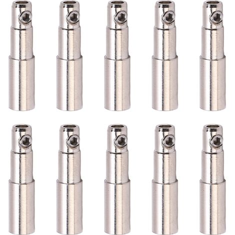 10 connecteurs banane femelle 4mm plaqué or pour moteur ESC batterie - Lot de 10 pièces (1/5)
