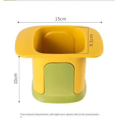 Hachoir À Légumes - Coupe-Frites - Trancheuse À Concombre - Coupe-Oignon Manuel - Pour Cuisine Domestique - 1 Pièce (1/4)