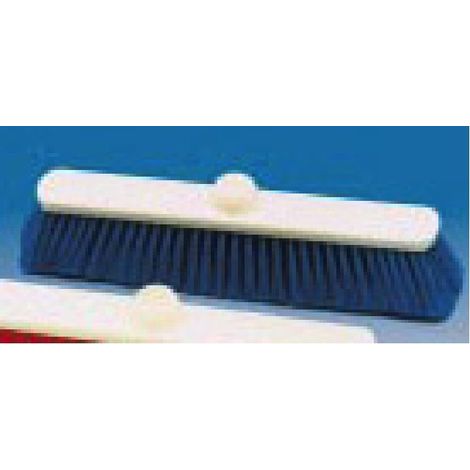 Balai Polyester souple alimentaire bleu 38 cm - Lot de 10 - Thomas Brosserie